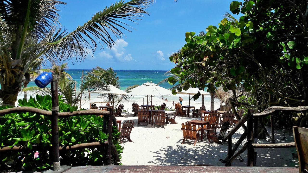 Cabanas La Luna Hotel Tulum Esterno foto