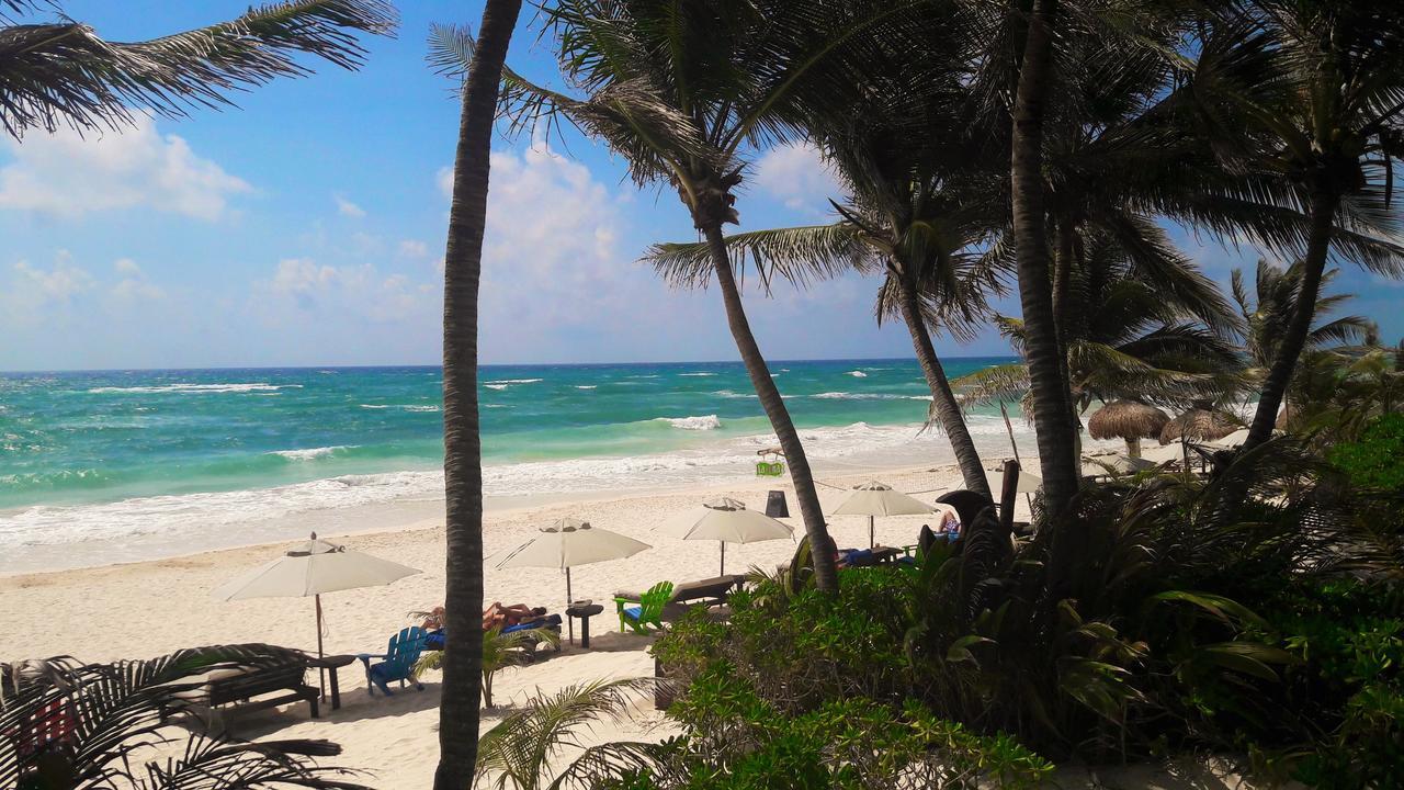 Cabanas La Luna Hotel Tulum Esterno foto