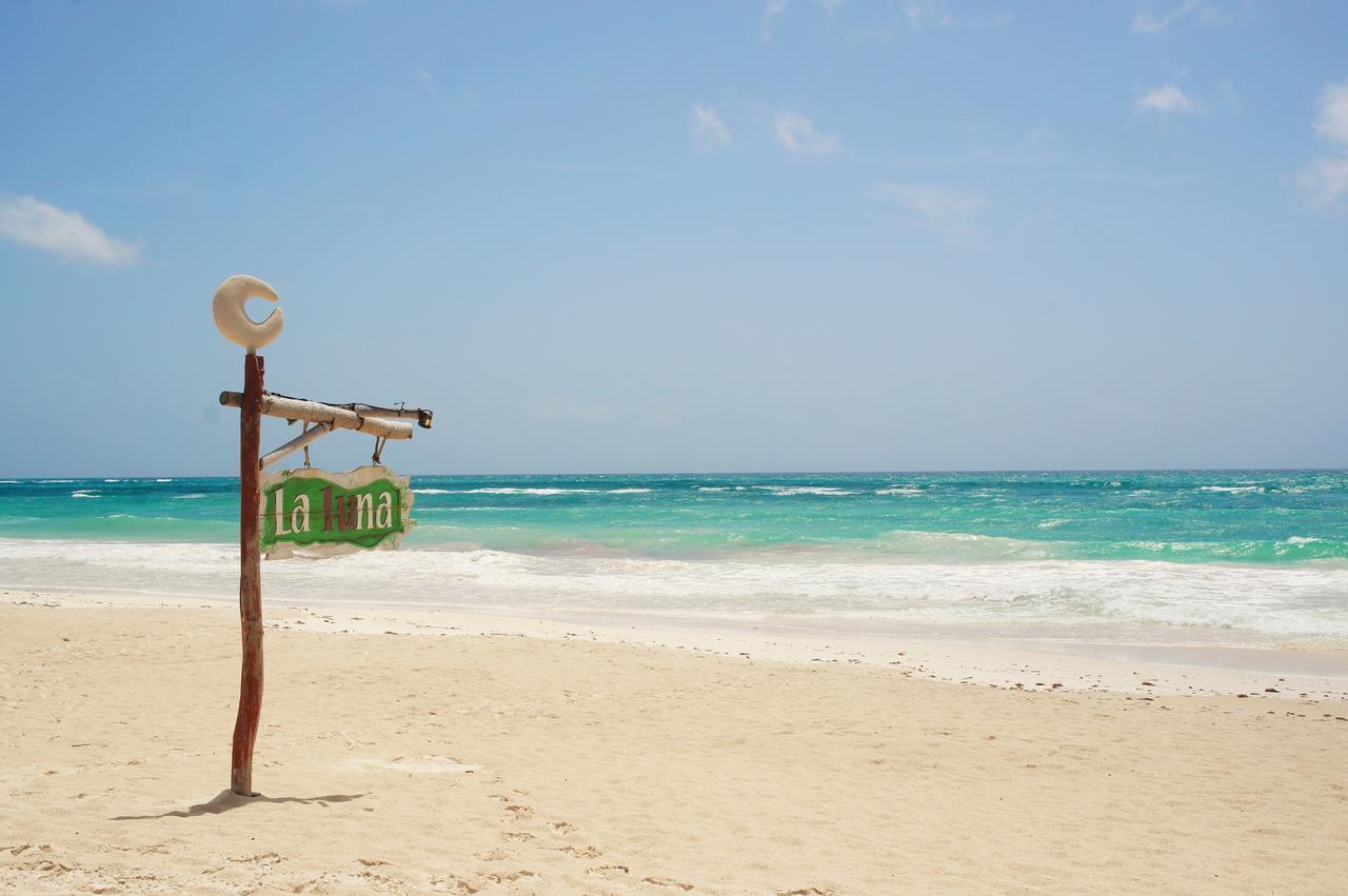 Cabanas La Luna Hotel Tulum Esterno foto