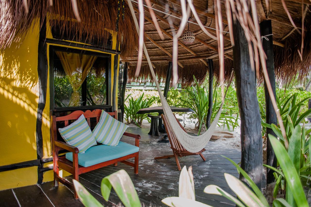 Cabanas La Luna Hotel Tulum Esterno foto