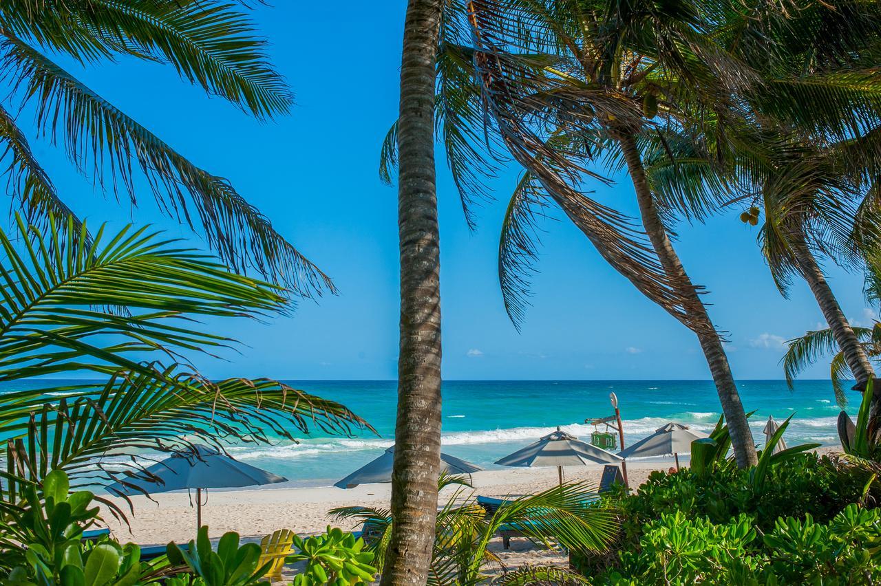 Cabanas La Luna Hotel Tulum Esterno foto