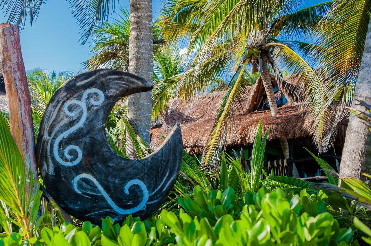 Cabanas La Luna Hotel Tulum Esterno foto