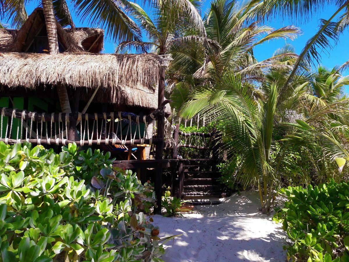 Cabanas La Luna Hotel Tulum Esterno foto