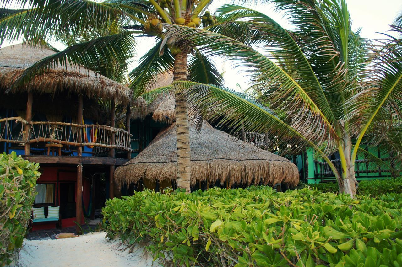 Cabanas La Luna Hotel Tulum Esterno foto