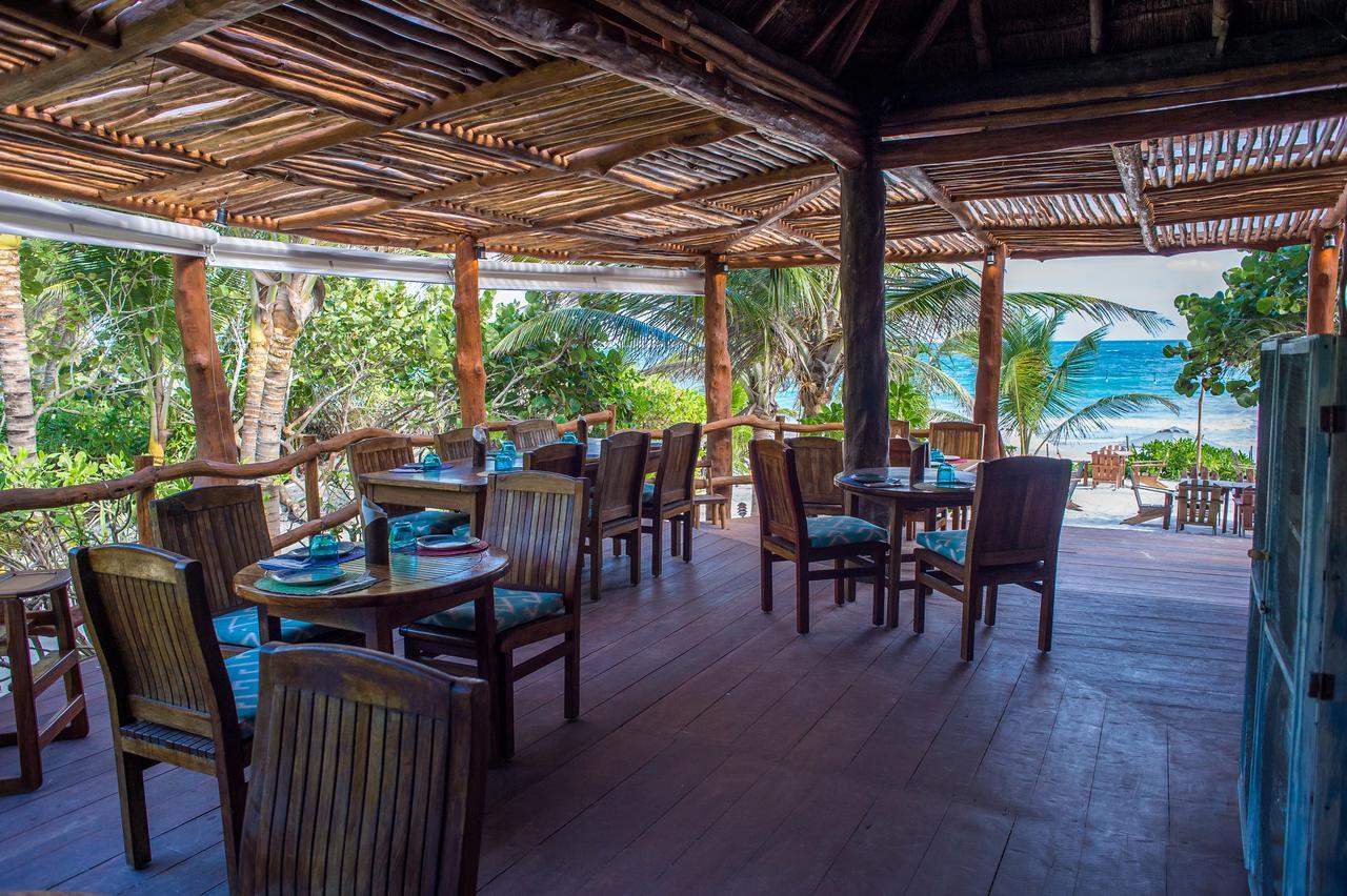 Cabanas La Luna Hotel Tulum Esterno foto