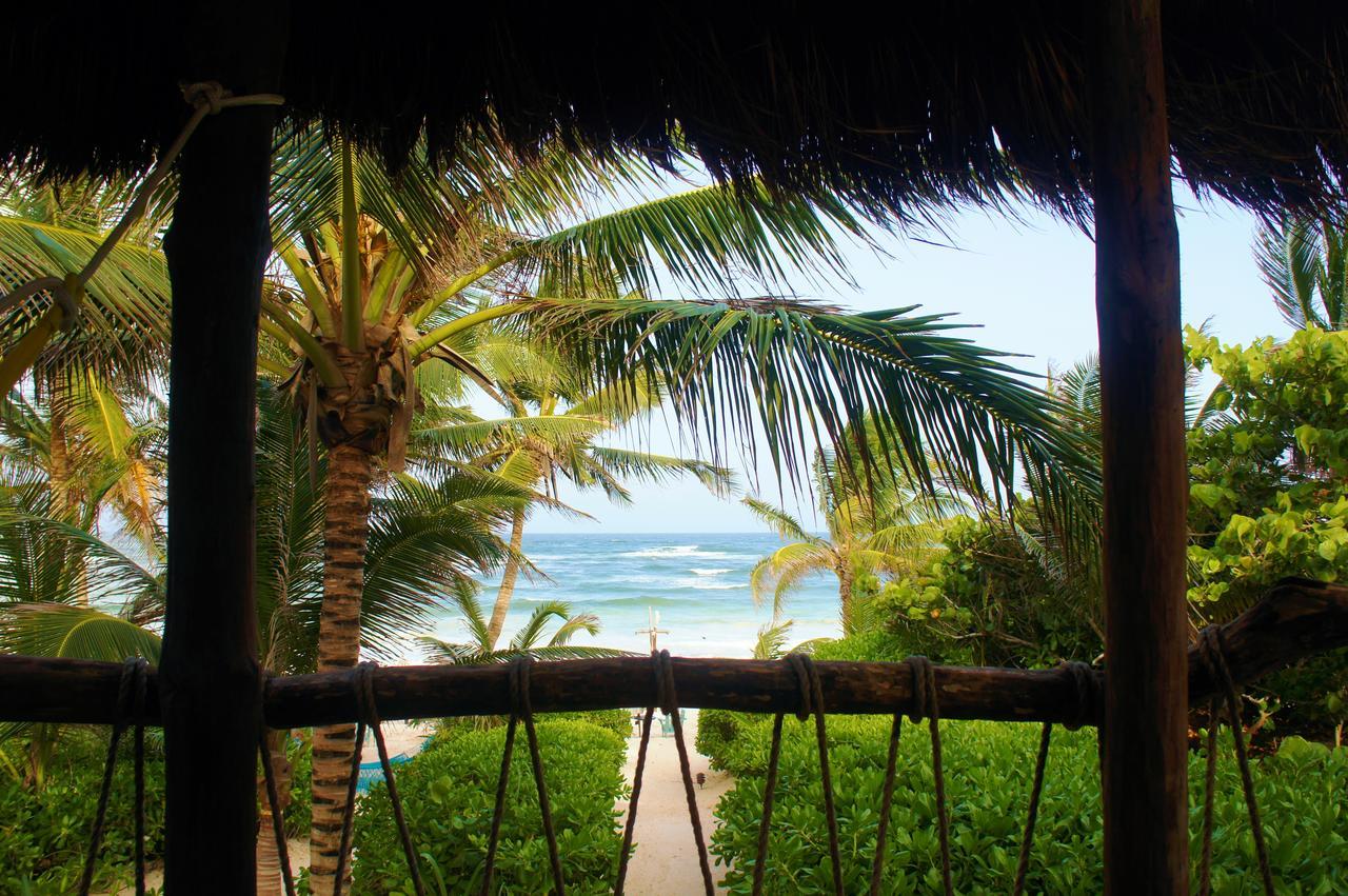 Cabanas La Luna Hotel Tulum Esterno foto